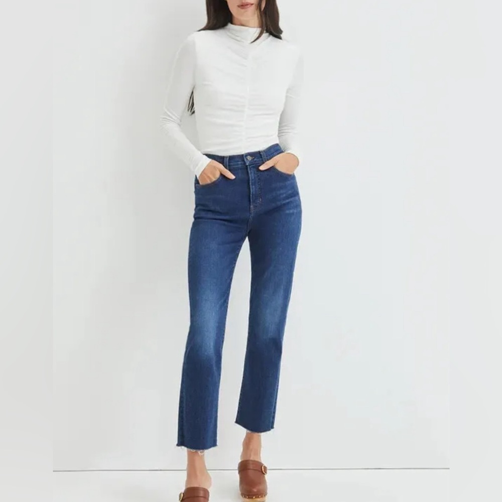 Veronica Beard Ryleigh Slim-Straight Jean, 27